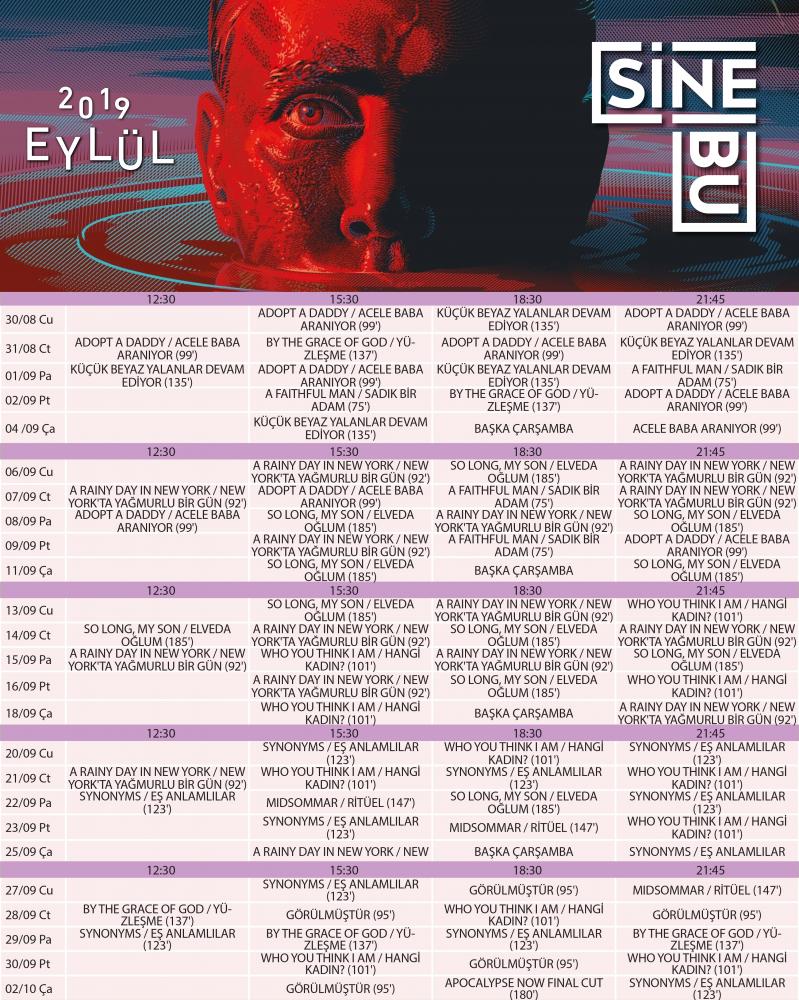 SineBU yeni filmlerle eylül ayını karşılıyor